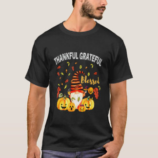 T-shirt Couple de gnomes mignons avec Pumpkin Spice automn