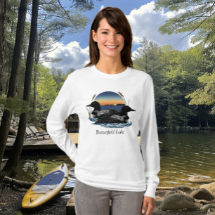 T-shirt Couple de huards du lac Butterfield 
