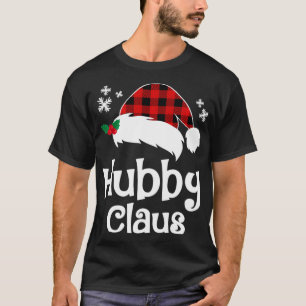 T-shirt Couple de jumelage de Noël de Wifey Claus et Hubby