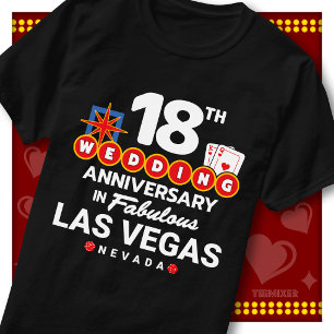 T-shirt Couple de mariage fabuleux de Las Vegas pour leur