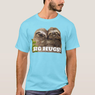 T-shirt Couple de paresseux