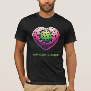 T-shirt Couple de Pickleball Joueurs de Pickleball Saint-V