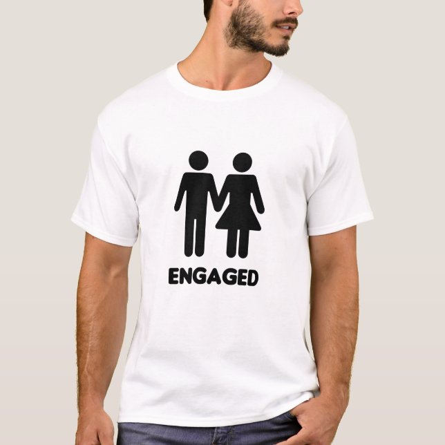 T-shirt Couple engagé (Devant)
