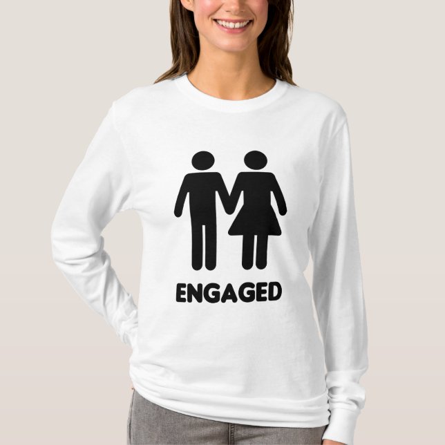 T-shirt Couple engagé (Devant)