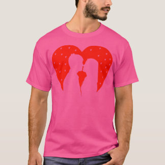 T-shirt Couple Heureuse Sainte-Valentin Heartshape Loving