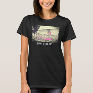 T-shirt Couple mariage dans un style rétro Cinties Diner
