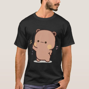 T-shirt Couple Ours Panda Et Brownie(3)