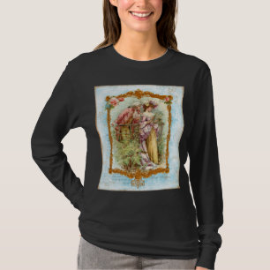 T-shirt Couple romantique à la française