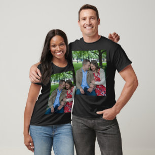 T-shirt Couple romantique assis près ensemble
