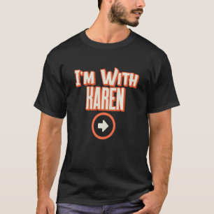 T-shirt Couples Costumes Halloween Je M Avec Karen Funny P