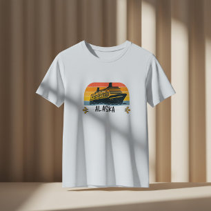 T-shirt Couples Croisière Vacances Blanc