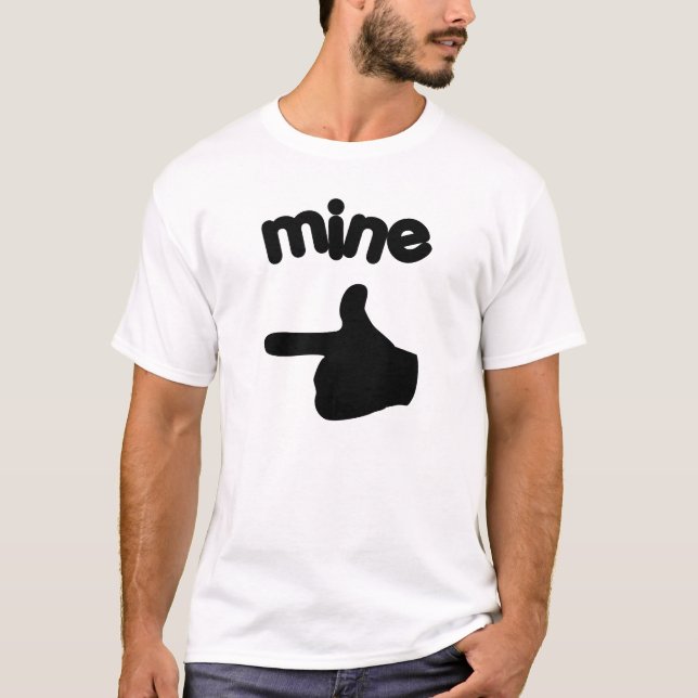 T-shirt Couples de mines (Devant)
