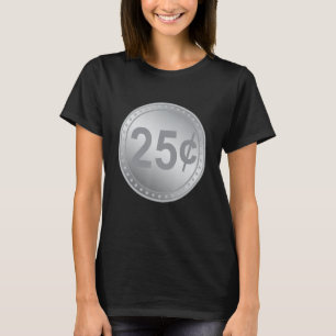 T-shirt Couples en quarts de machine à gumball Costume d'H