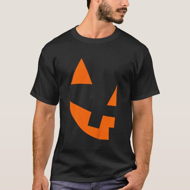 T-shirt Couples Idées Costume Halloween Citrouilles corres (Devant)
