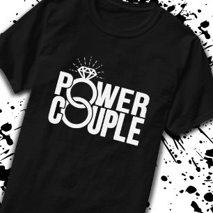 T-shirt Couples Mariés S'Engageaient À Rencontrer Nouvelle