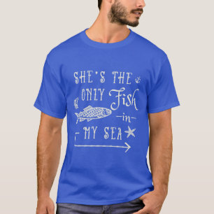 T-shirt Couples Maris Femme Correspondant Croisière Vacanc