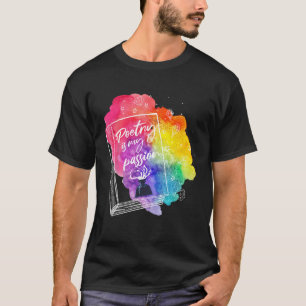 T-shirt Couplet Rhymes Lyrics Elegance Passionnée Poétique