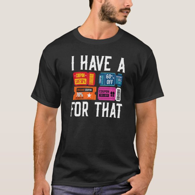 T-shirt Coupon Couponing Codes Débutant Organisateur Coupo (Devant)