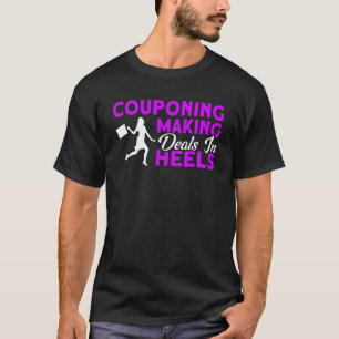T-shirt Couponing Faire des transactions dans le couponer 