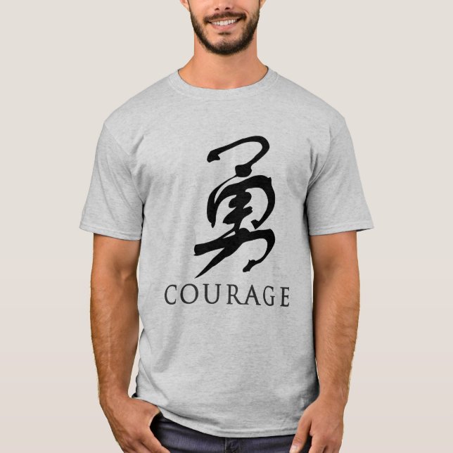 T-shirt Courage (Devant)
