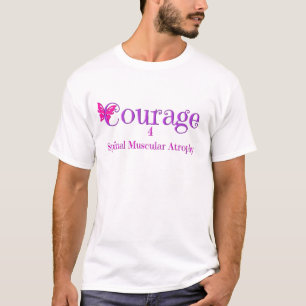 T-shirt Courage 4 SMA - papillon 2