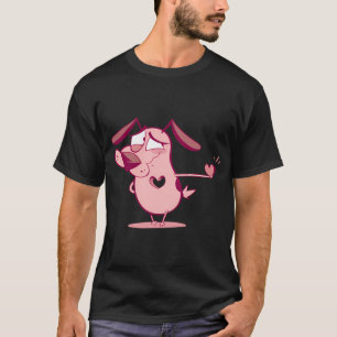 T-shirt Courage Chien Cowardly