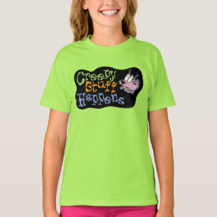 T-shirt Courage du chien lâché Déplaisants