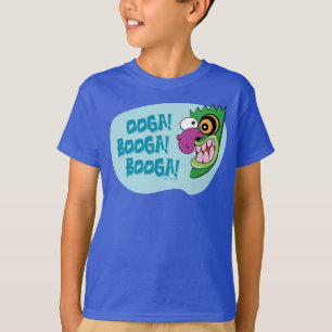 T-shirt Courage du chien lâché   Ooga Booga Booga Booga !