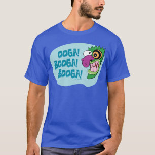 T-shirt Courage du chien lâché   Ooga Booga Booga Booga 