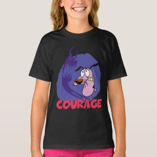T-shirt Courage the Cowardly Dog | Shadow Graphic