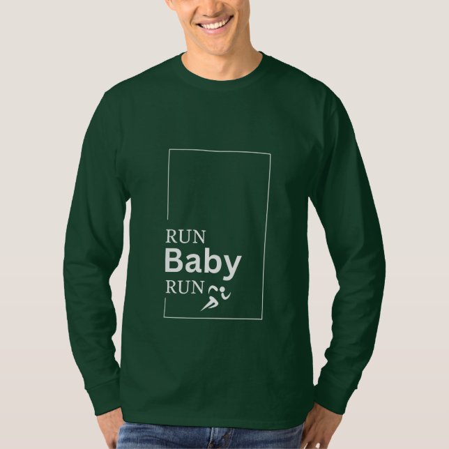 T-shirt Courbe de bébé (Devant)