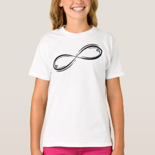 T-shirt Courbe d'infini