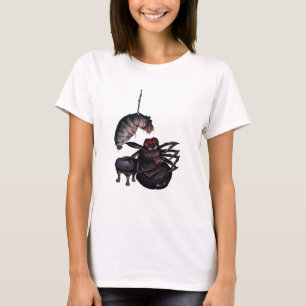 T-shirt Courbes et lacet