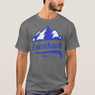 T-shirt Courchevel ski Savoie France 1