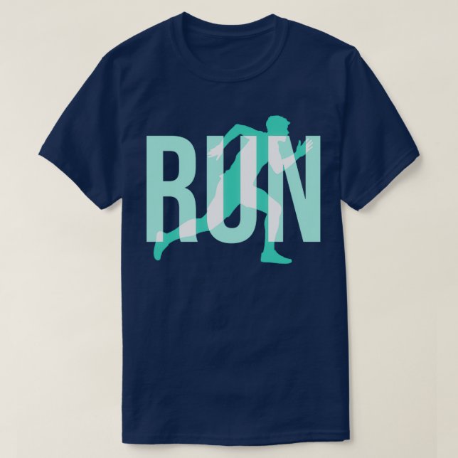 T-shirt Coureur course cadeau jogging Jogger Sport (Design devant)