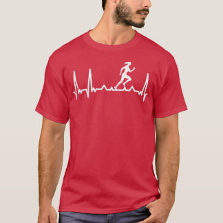 T-shirt Coureur de battement de coeur pulse Sport pulse