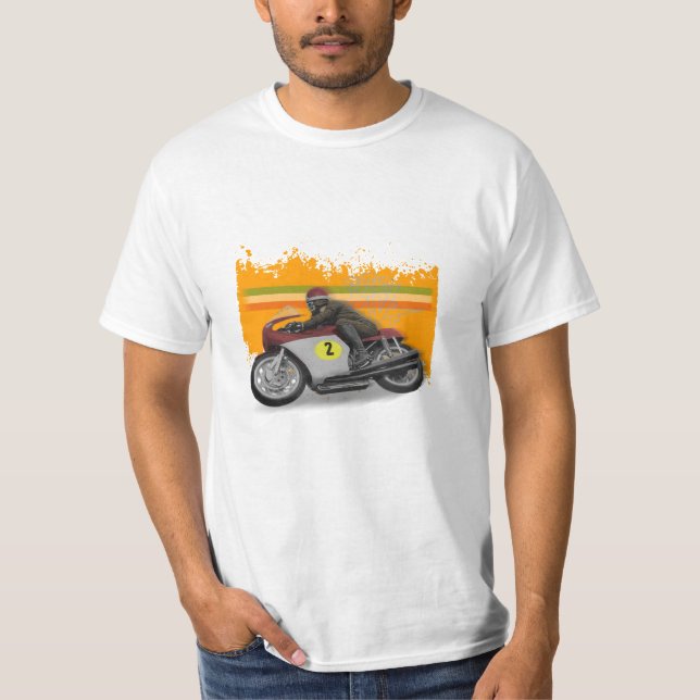 T-shirt coureur de café (Devant)