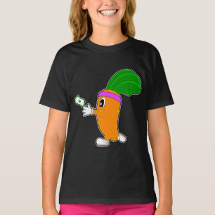 T-shirt Coureur de carottes faisant du sport