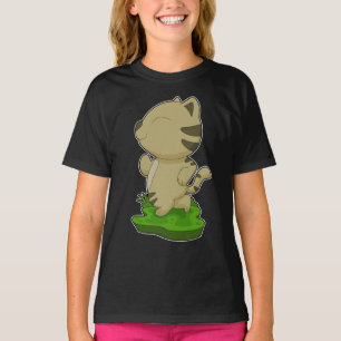 T-shirt Coureur de chats faisant du sport