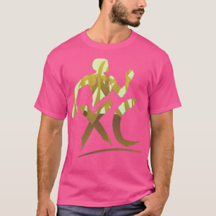 T-shirt Coureur de course de cross-country CC XC Idée cade