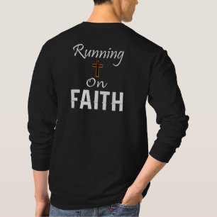 T-shirt Coureur de foi en action