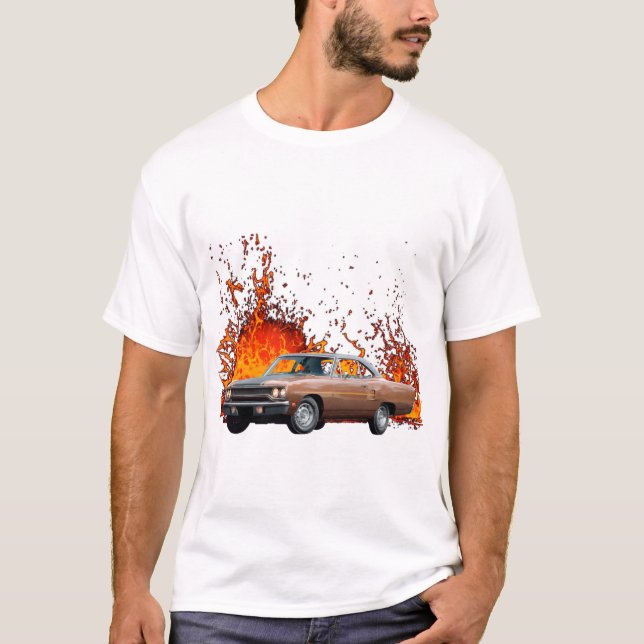 T-shirt Coureur de Plymouth Road en 1970 (Devant)