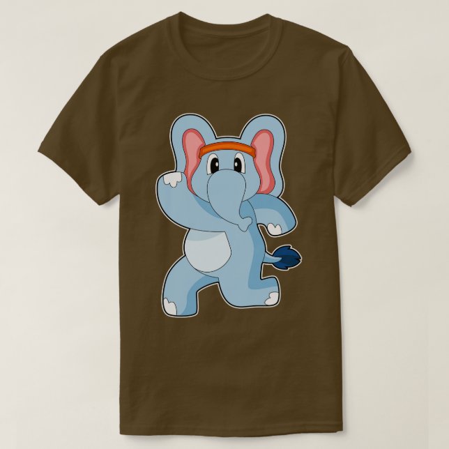 T-shirt Coureur d'éléphants (Design devant)