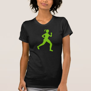 T-shirt Coureur (Femme) - Martian Green