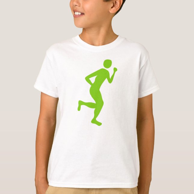 T-shirt Coureur (Homme) - Martian Green (Devant)