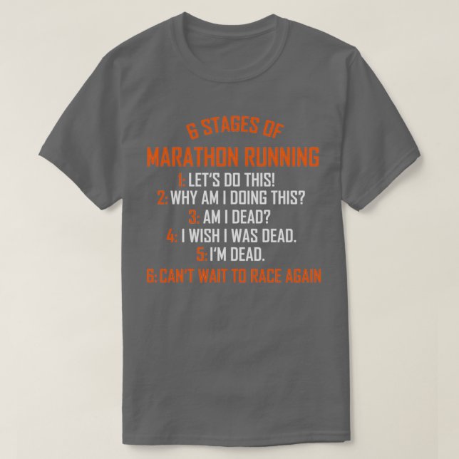 T-shirt Coureur Marathon Coureur cadeau 8 (Design devant)