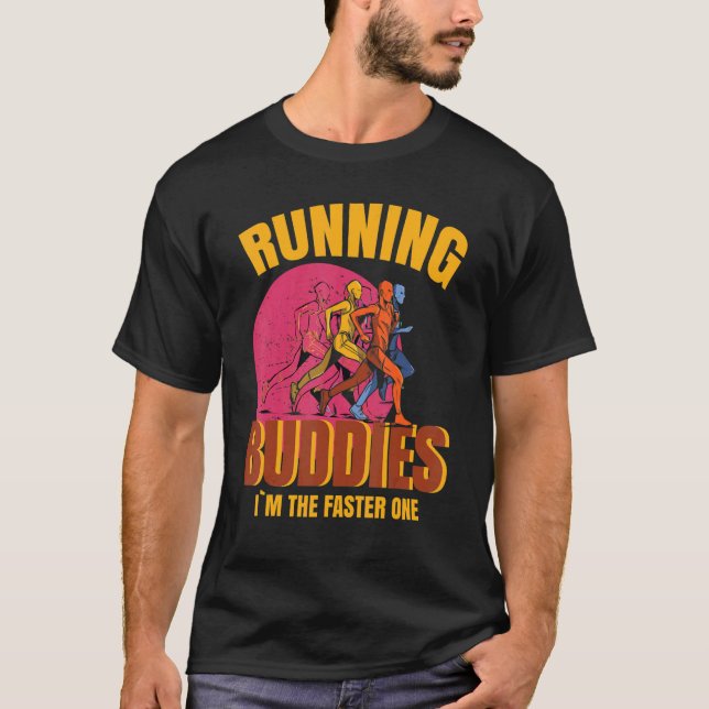 T-shirt Coureur Marathon Jogger Coureur (Devant)