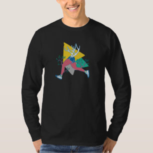 T-shirt Courez comme un cerf