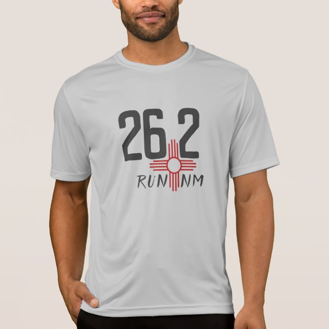 T-shirt COUREZ la chemise courante Nouveau Mexique de (Devant)
