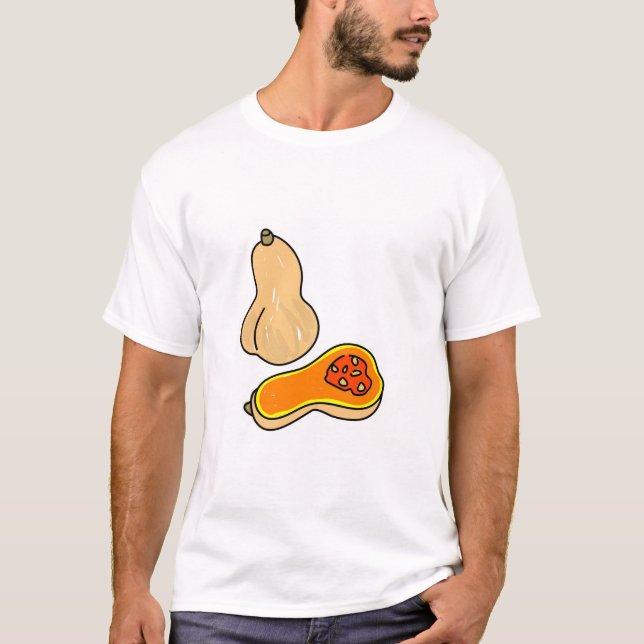 T-shirt Courge de Butternut (Devant)